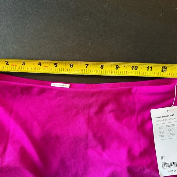 SALE✨ Athleta pink bikini skirt triangle top set XS NWT - Picture 9 of 16